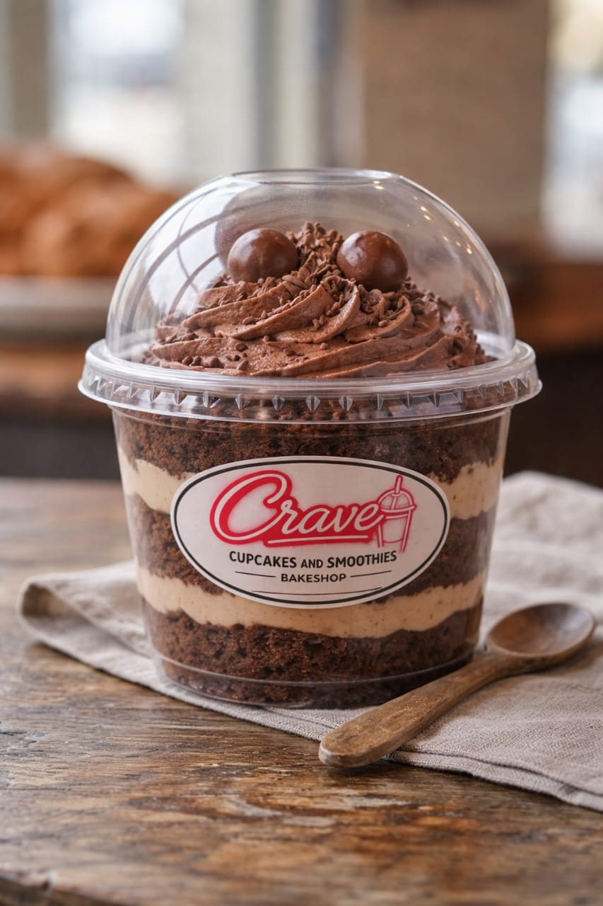 Chocolate Rich Buttercream Frosting Jar Cake